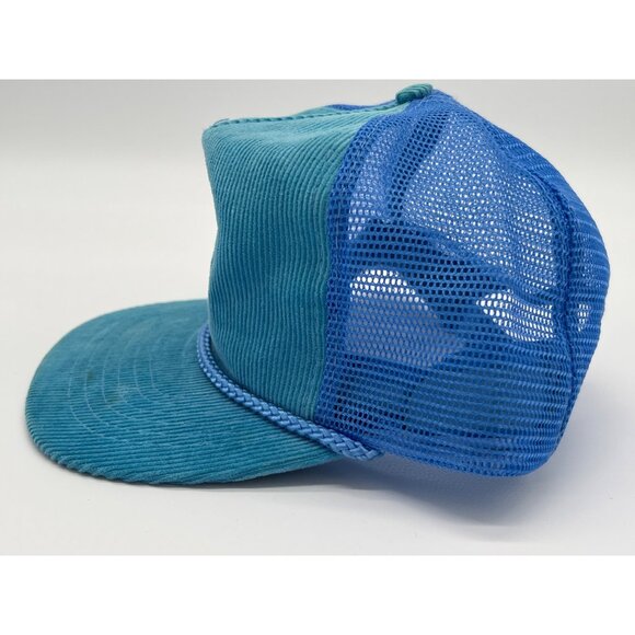 1989 Pacific Native Corduroy & Mesh Trucker Hat - Picture 4 of 8